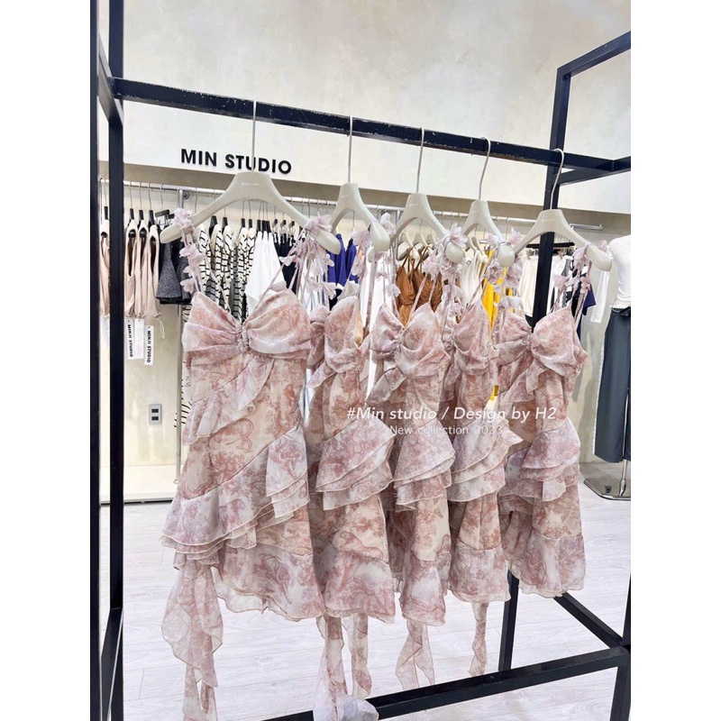 Váy tơ bèo tiểu thư