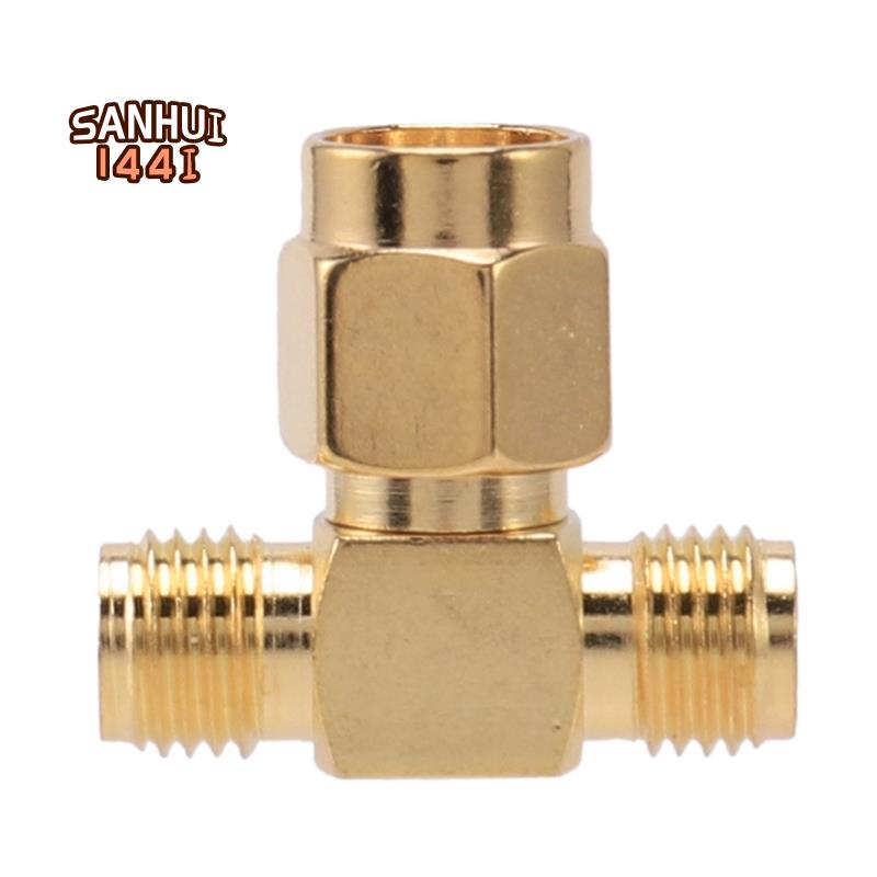 Đầu Chia 3 Cổng sma Đực Sang sma Cái Mới