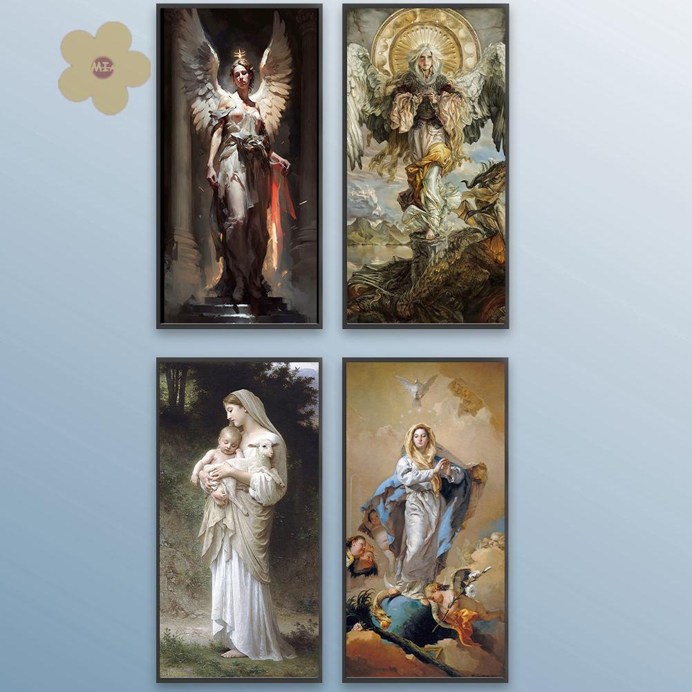 5d diy full square drill diamond painting person kit trang trí nội thất nghệ thuật thủ công