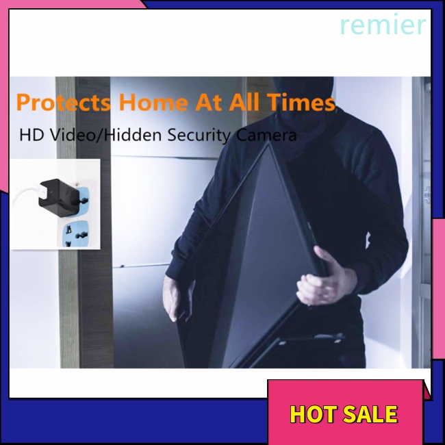Re hd 1080p wall mini usb charger camera monitor máy quay video giám sát an ninh gia đình