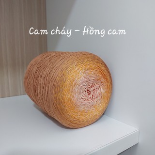 Cầu vồng Silk 0.8mm, cuộn 300gram, đan móc áo, váy, đầm