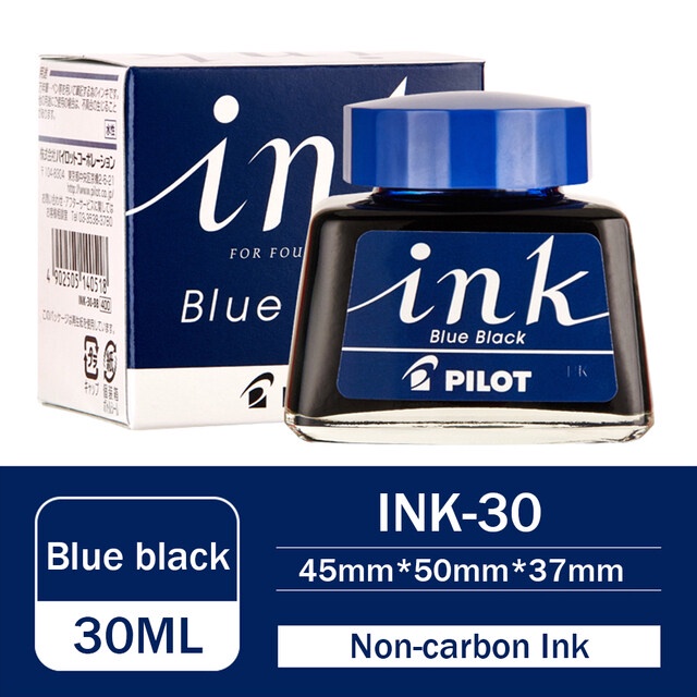 1 chai japan pilot fountain pen ink ink-30/70/350 không dễ chặn nib 30/50 / 350ml dung tích lớn bút máy mực thư pháp