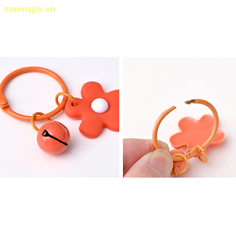 Monnygo Móc Chìa Khóa Hình Hoa Kẹo Nhỏ Thời Trang Hàn Quốc Cho Nữ vn
