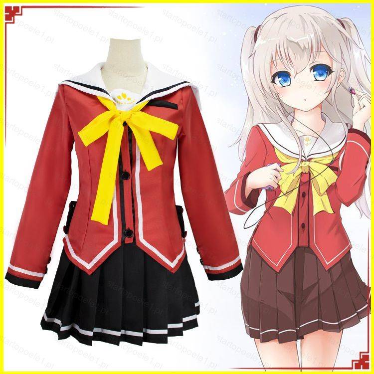 Yyds charlotte tomori nao cosplay jk dress sailor suits trang phục trang phục anime suits halloween party