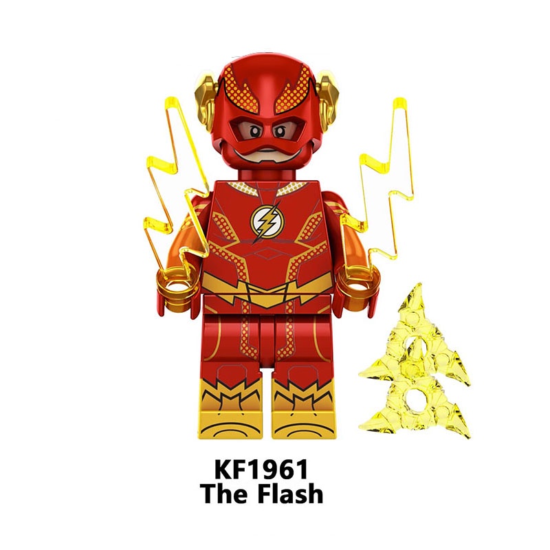 Đồ chơi trẻ em dòng siêu anh hùng justice league dc flash khối xây dựng lắp ráp minifigures