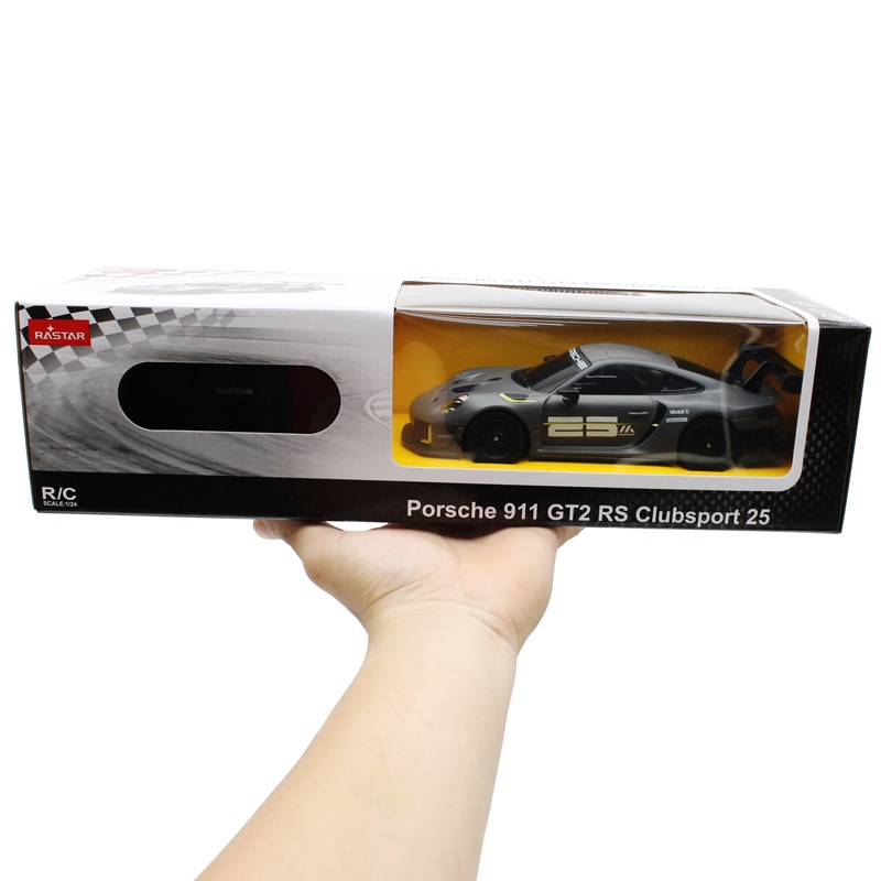 Đồ Chơi Mô Hình Xe Điều Khiển 1:24 Porsche 911 GT2 RS Clubsport 25 - Rastar R99700
