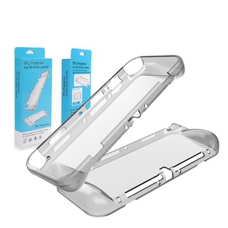 Switch oled case nintendo switch oled clear soft tpu protective cover anti-scratch design switch vỏ trong suốt