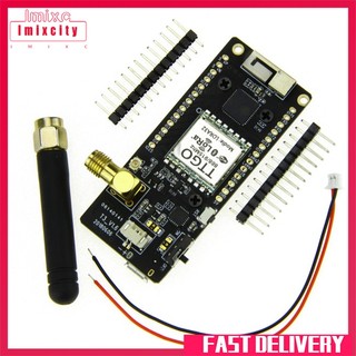 Imixcity lora32 v2.1 esp32 wifi module không dây 0,96 inch oled bảng mạch bluetooth sma ip5306