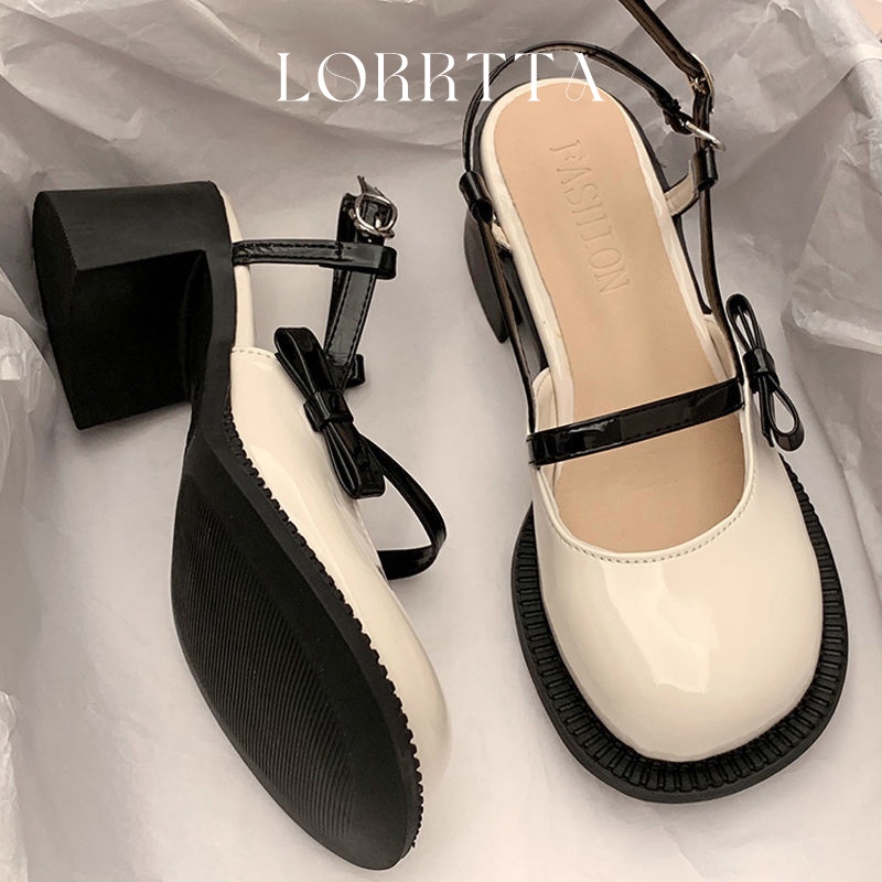 LORRTTA Dép nữ dép sandal nữ dép mary jane Sục nữ hot nhất hè 2023 230812015 Chic fashion Cái mới Đẹp B21H0LL 37Z230910