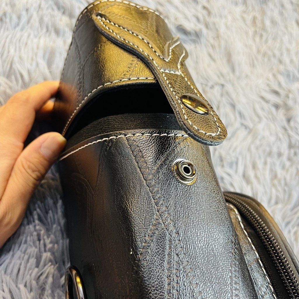 Bao Da Đựng Cơ Gậy Bi A Bida  3x4 Da Cao Cấp