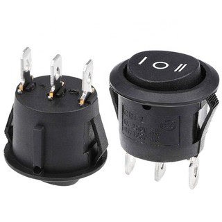 Công tắc on - off - on 3 chân 125v 10a - 250v 6a - 2 chế độ bật tắt