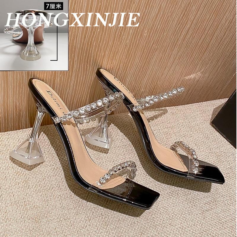 HONGXINJIE dép sandal nữ dép đế cao Xu hướng thời trang năm 2023NEW B24G0EA