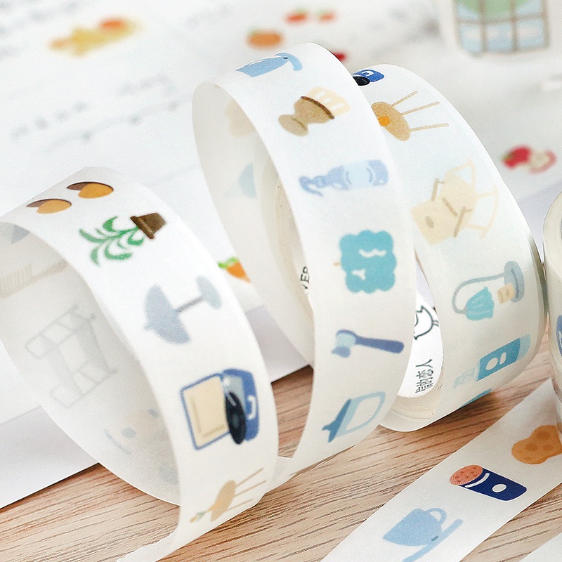 Enwei 15mm * 3m  lovely journal masking tape washi paper washi tape scrapbooking material scrapbook kit