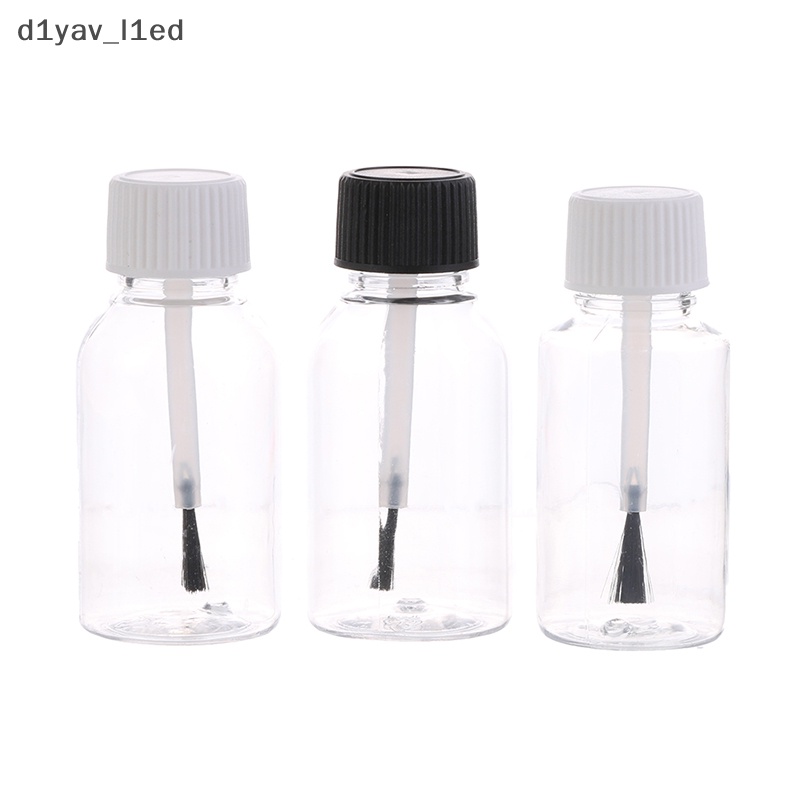 DD 5/10/15/20/30ml sơn móng tay chai rõ ràng bơm lại leakproof lưu trữ lọ ED