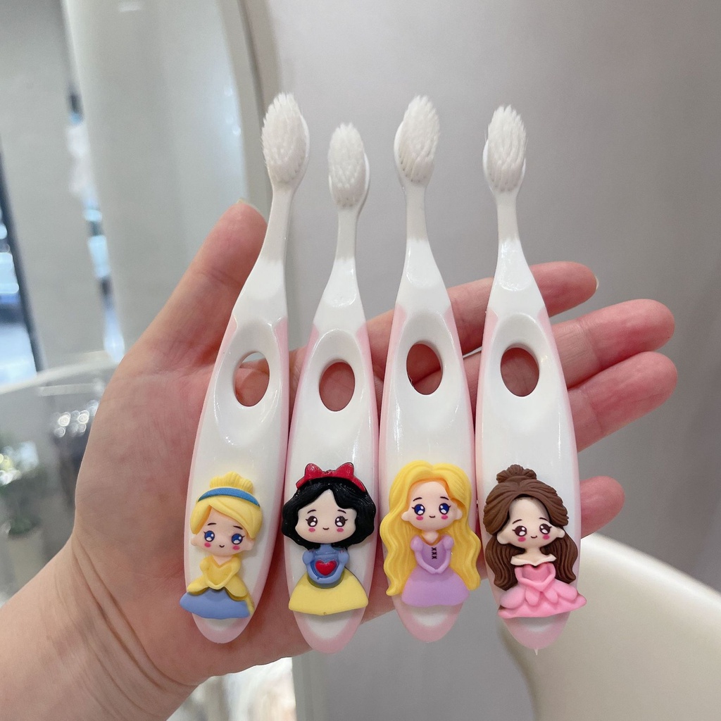 Sanrio Bàn Chải Đánh Răng Lông Mềm Hình kuromi cinnamoroll melody princess ultraman Cho Bé 3-12 Tuổi