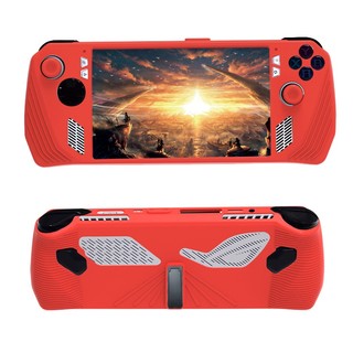 Đối với asus rog ally game console case soft silicone protection cover anti-scratch protector shell sleeve and two thumb grip caps phụ kiện trò chơi