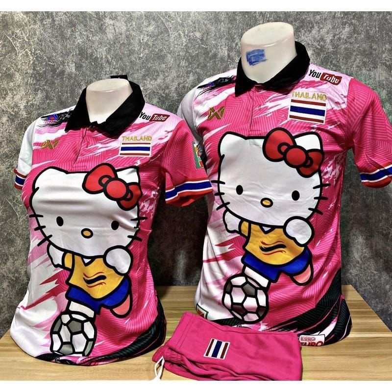 Áo Sơ Mi hello kitty jersey Thái Lan Phiên Bản Không Kèm Quần Tây