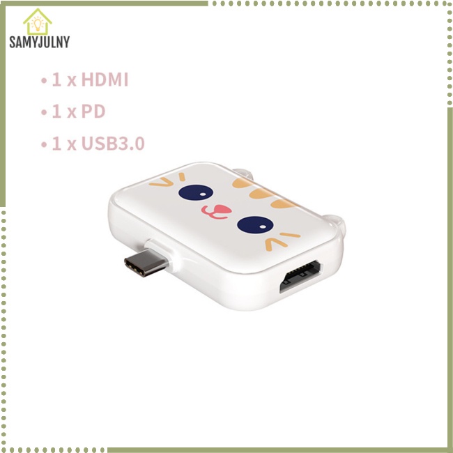 Bộ Chia Cổng Usb 3.1 Type-c 3 Trong 1 Đa Năng Cho Ipad Tablet