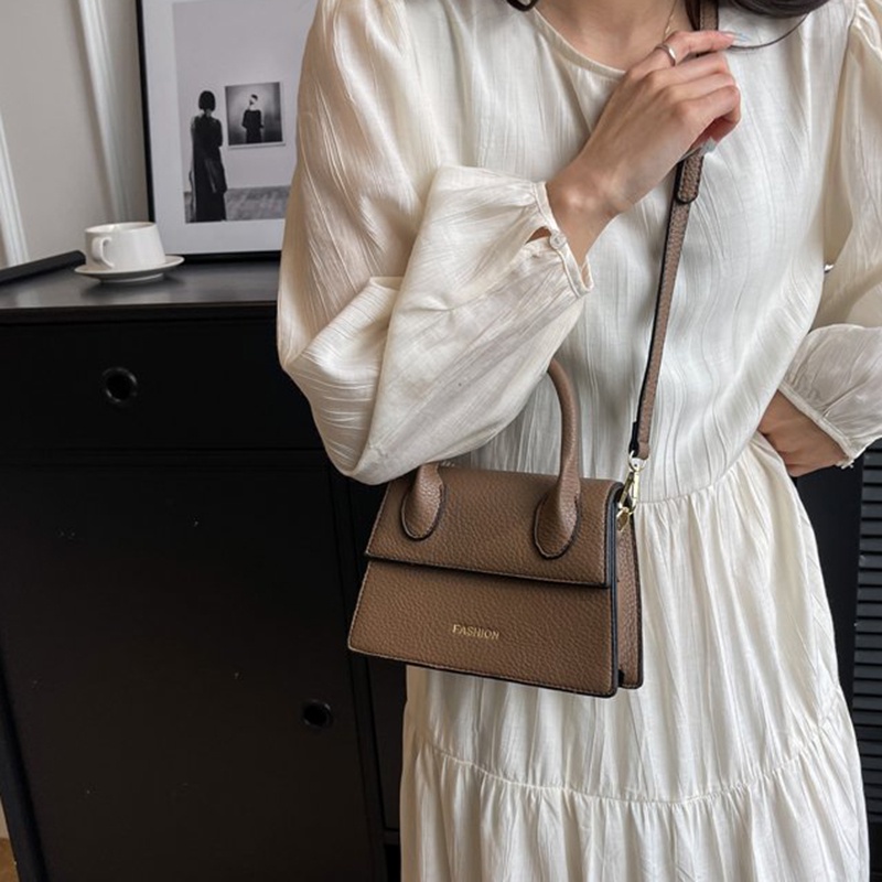 Túi Đeo Chéo Hình Vuông Nhỏ Đơn Giản Thời Trang Cho Nữ