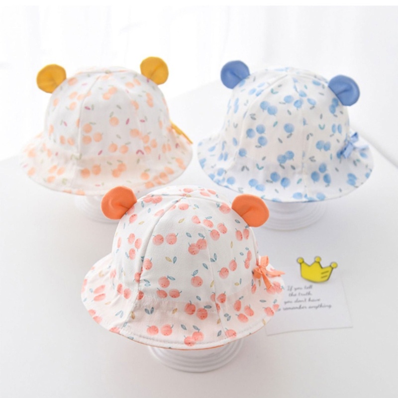 Nón Vành Mềm In Hoa Dễ Thương Thời Trang Xuân Hè Cho Bé Trai Và Gái