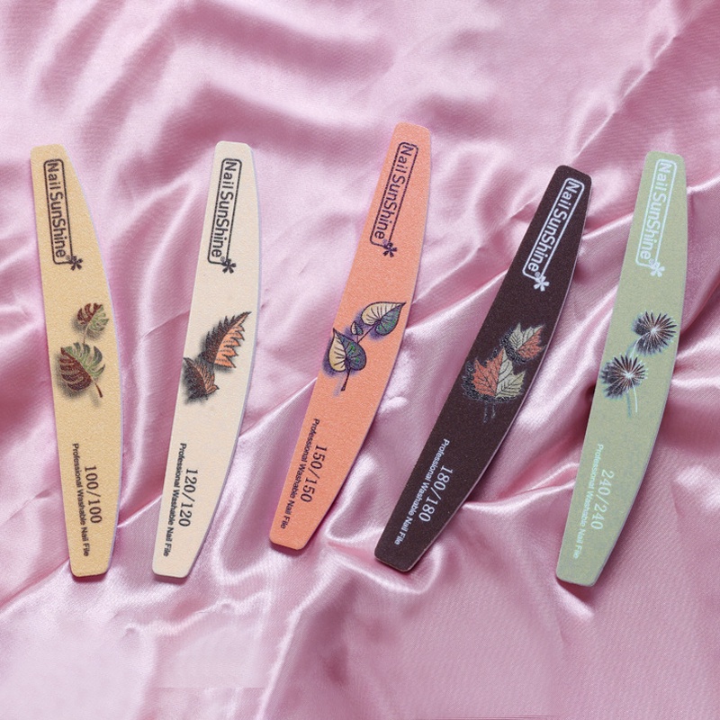 Dụng cụ dũa móng tay UR SUGAR chuyên nghiệp in họa tiết hoa mặt trăng có thể giặt lại