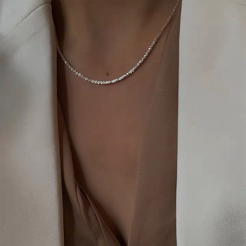 Vòng Cổ Gypsophila Lấp Lánh Cá Tính Cho Nữ