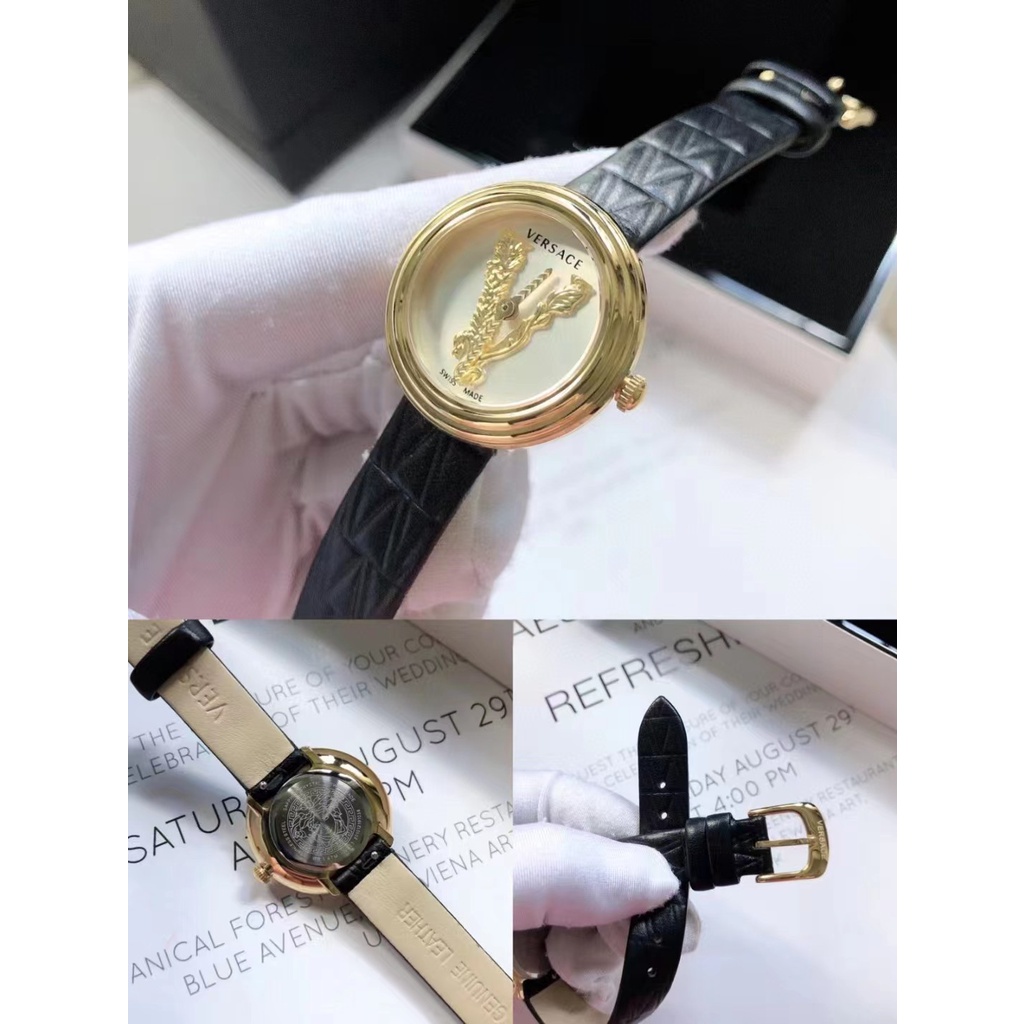 Đồng Hồ Đeo Tay Thời Trang Hiệu Versace Medusa Dành Cho Nữ