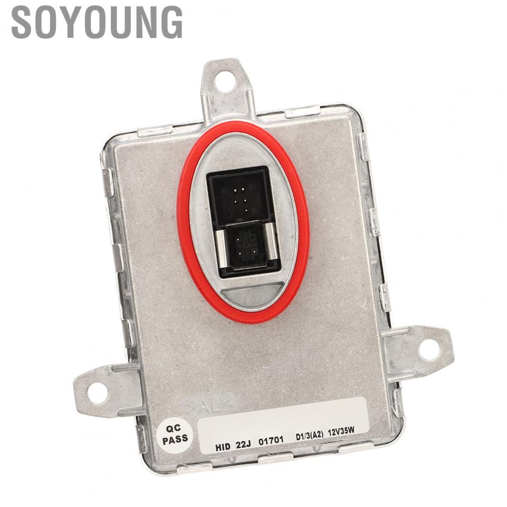Soyoung 63117182520  Stable Output High Performance Xenon HID Headlight Ballast Aluminium Alloy Less Interference for E92 E93 E90 M3 E63