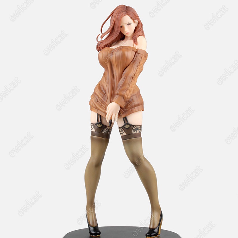 Mô Hình Nhân Vật Illustration Kujo Shiho  30cm Big Size 1/6 NONVIRGIN Mature Lady Lingerie Illustrator Odanondesu Comic Manga Figure Packed in Box Model
