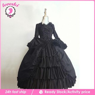 Đầm Phong Cách Gothic Thời Trung Cổ Cho Nữ