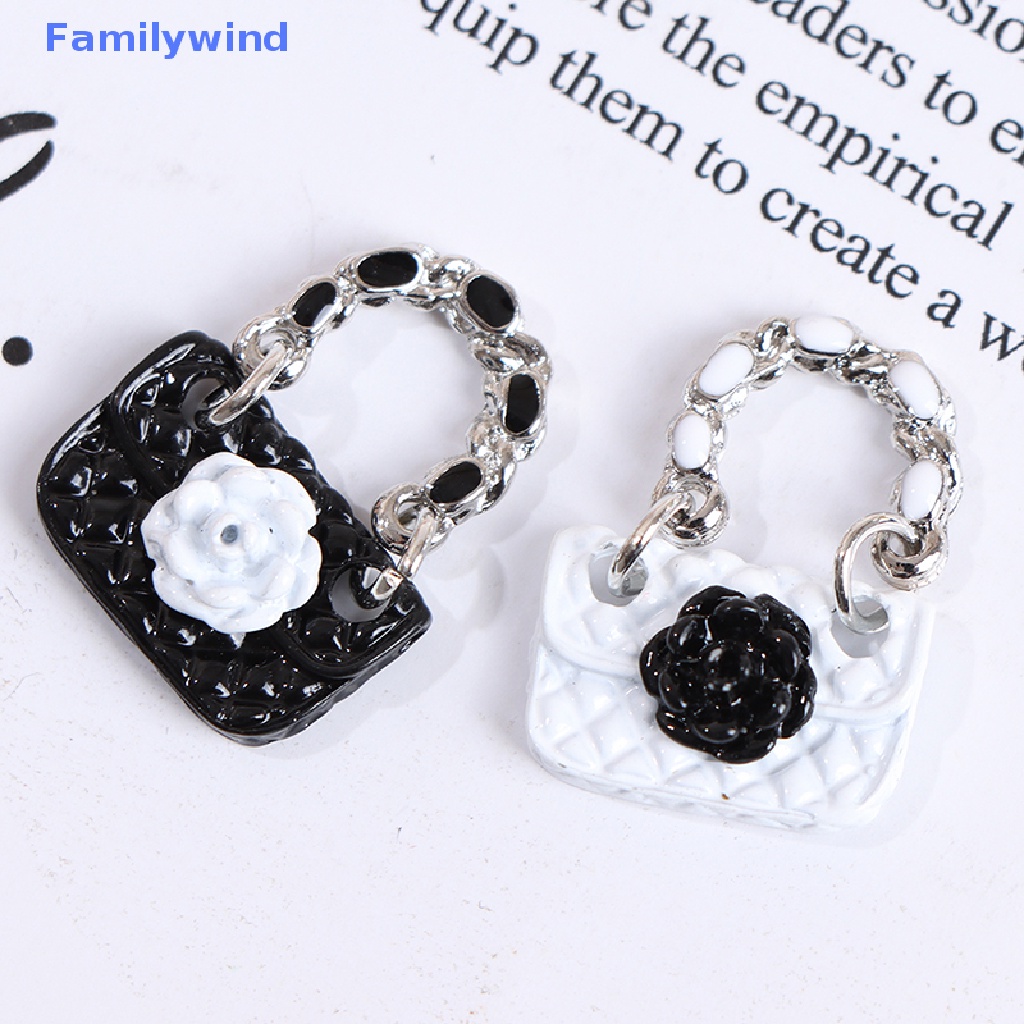 Set 2 Túi Xách Da Thời Trang Cho Nhà Búp Bê 1: 6 1: 12