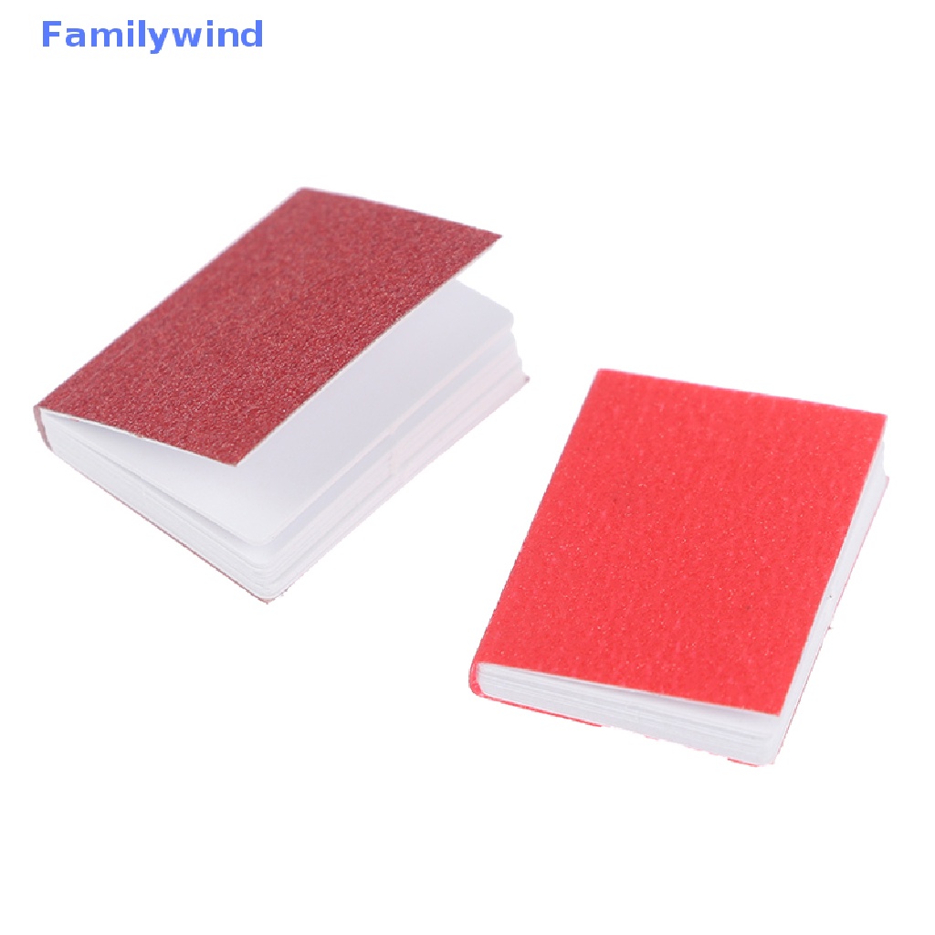 Set 4 Mô Hình Cuốn Sách 1 / 12 Dùng Để Trang Trí Nhà Búp Bê