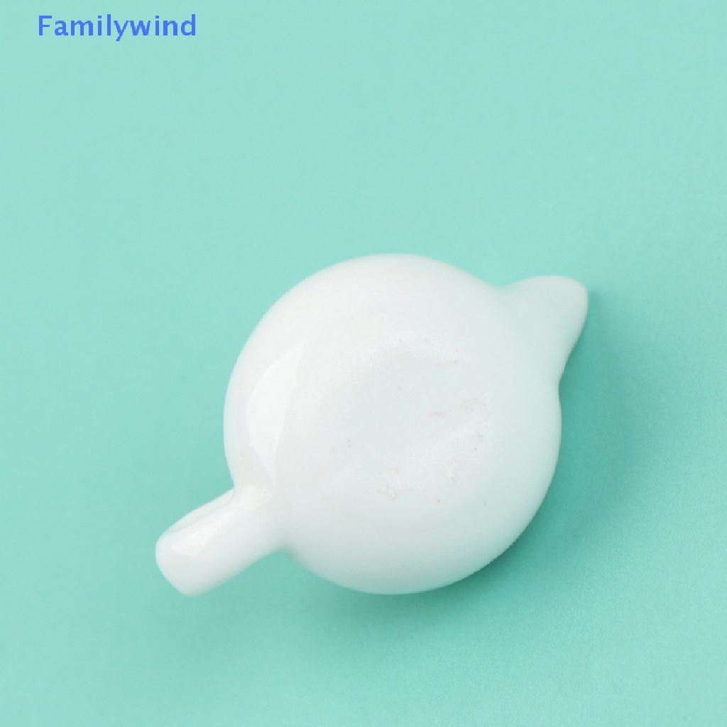 1 Ấm Trà Bằng Gốm 1: 12 Trang Trí Nhà Búp Bê