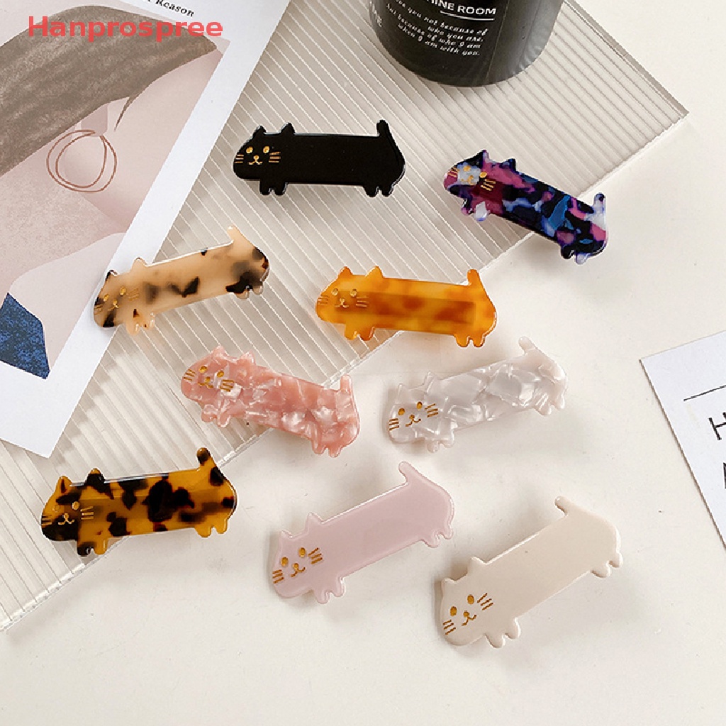 Kẹp Tóc Hình Mèo Hoạt Hình Dễ Thương Cho Nữ