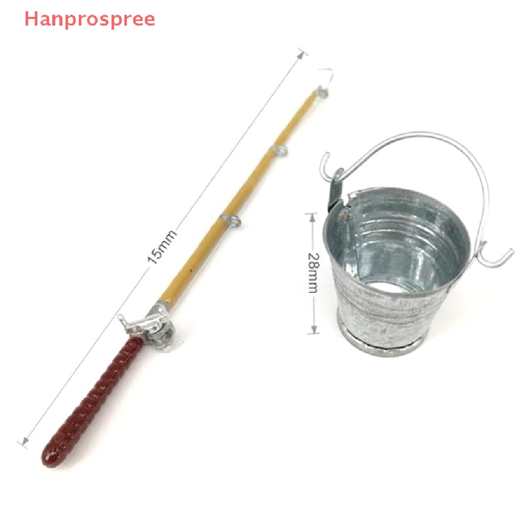 Bộ 2 Mô Hình Cần Câu Cá Bằng Kim Loại 1: 12 Trang Trí Nhà Búp Bê