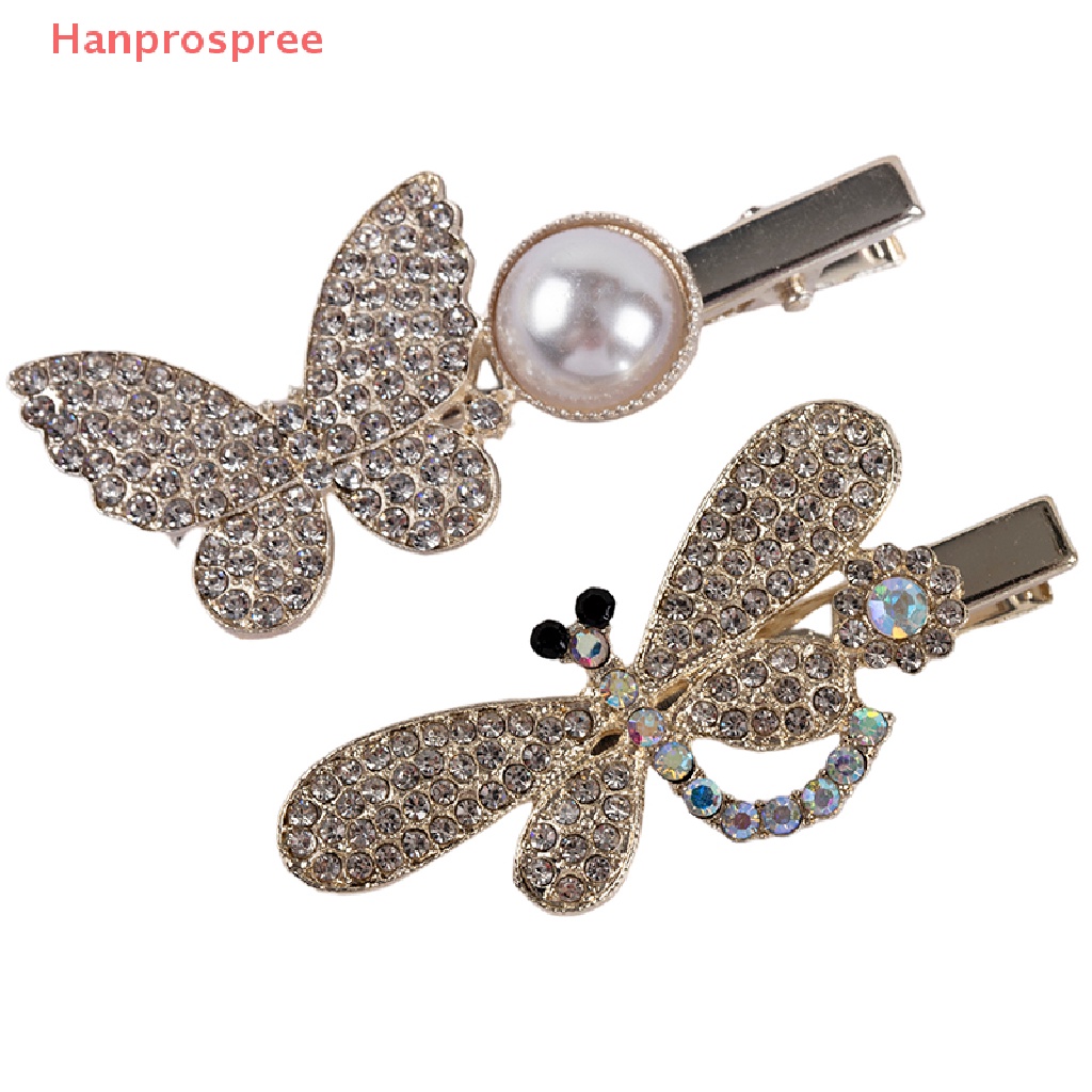 1 Kẹp Tóc Đính Đá Ngọc Trai Thời Trang Cho Nữ