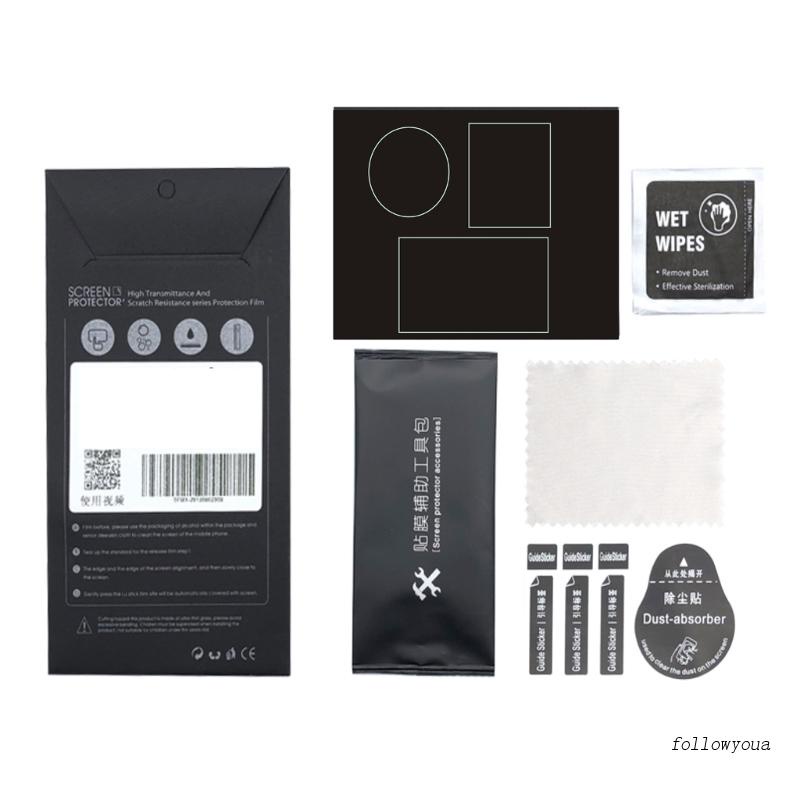 Phim Dán Bảo Vệ Ống Kính Máy Ảnh Hành Động 3 UV Phía Trước Và Sau