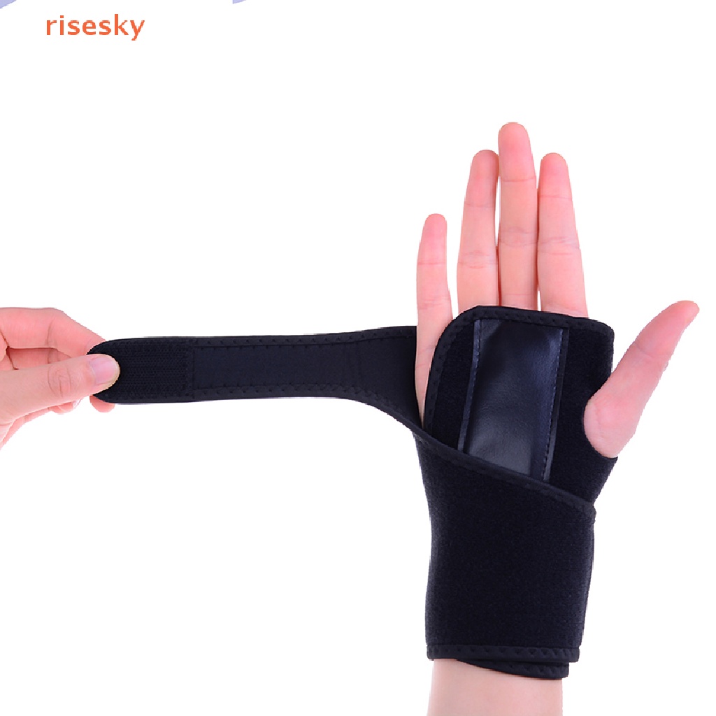 [risesky] Đai Nẹp Cổ Tay Thoáng Khí Hỗ Trợ Chống Đau Khớp Khi Tập gym