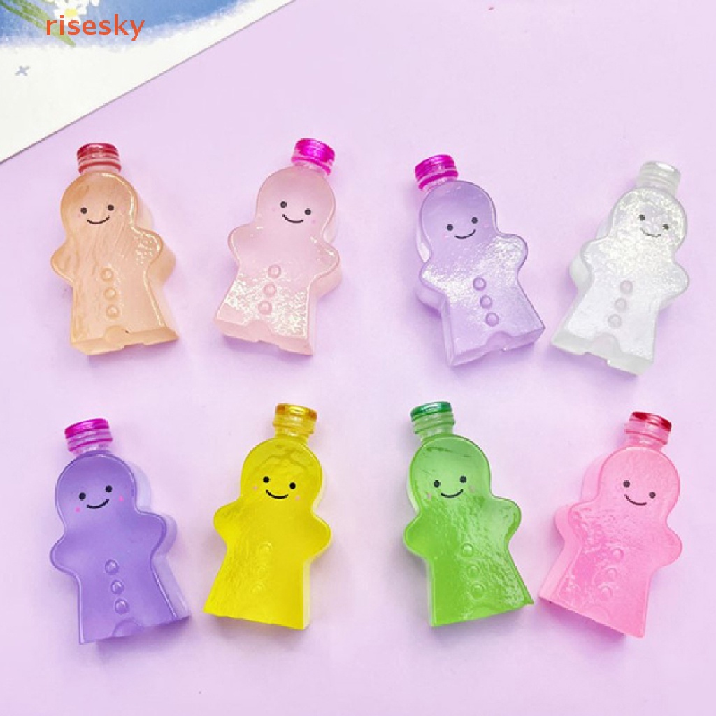 [risesky] Set 5 Tượng Nhỏ Phát Sáng Trong Bóng Tối Trang Trí Phong Cảnh