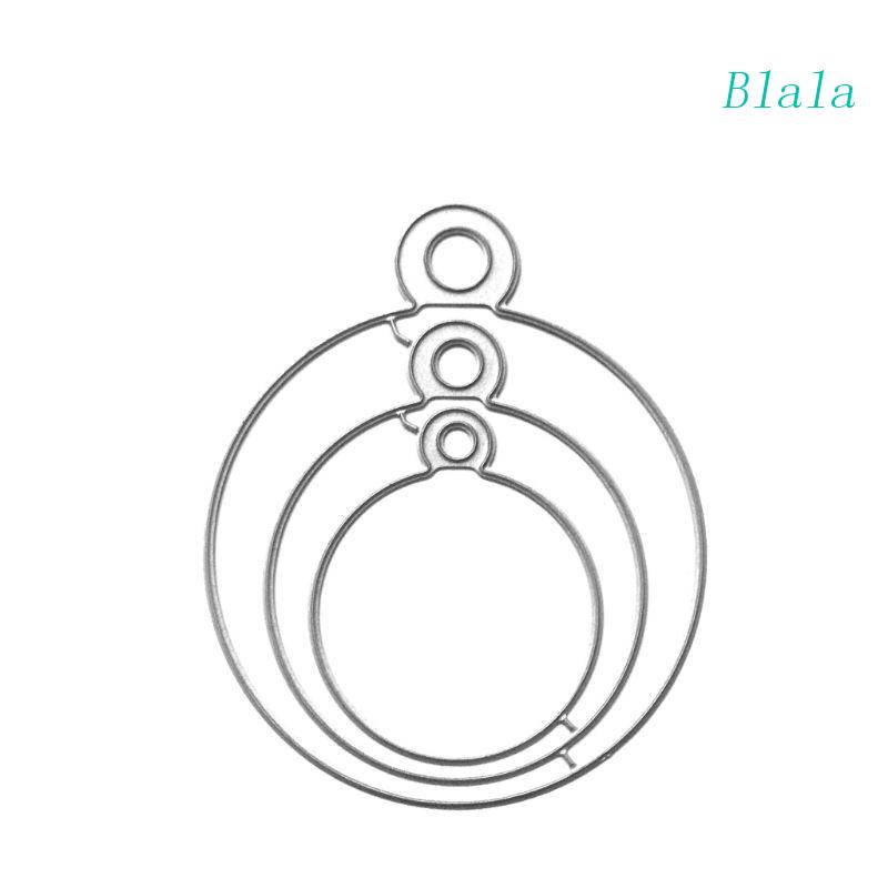 Khuôn Cắt Thẻ Trang Trí Album Hình Tròn Bằng Kim Loại