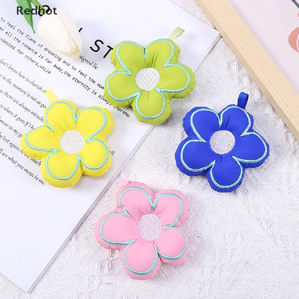 Móc Khóa Dây Treo Túi Xách / Xe Hơi Bằng Vải Hoa Anh Đào Dễ Thương &lt; Redhot &gt; Quà Tặng Cho Bé Đang Bán Chạy