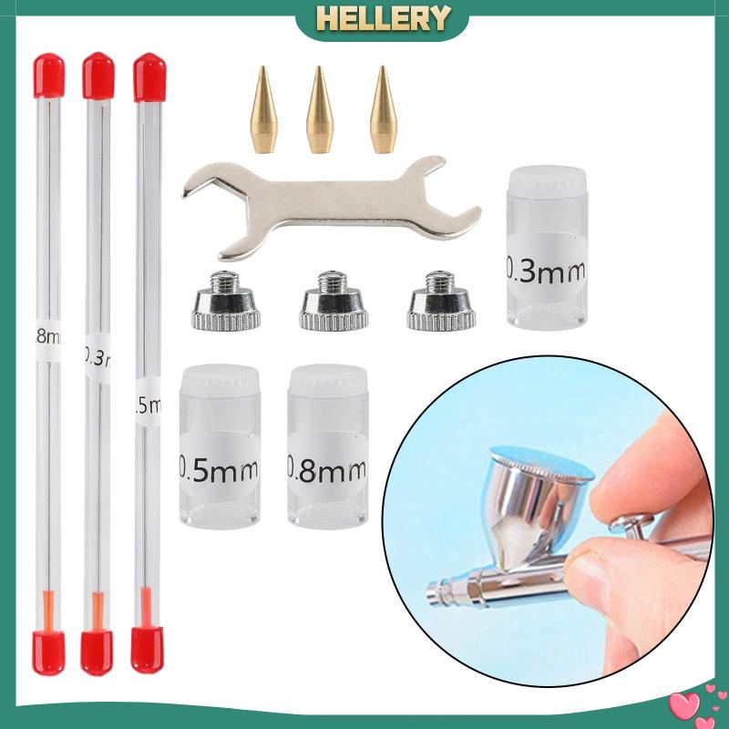 Bộ 11 Dụng Cụ Vệ Sinh Thay Thế Cho Máy Phun Sơn