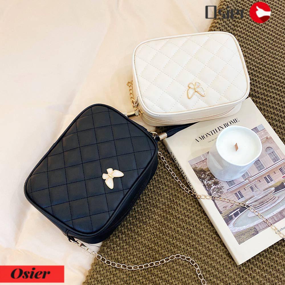 Túi Đeo Chéo Vai Bằng Da PU Hình Bướm 1 #