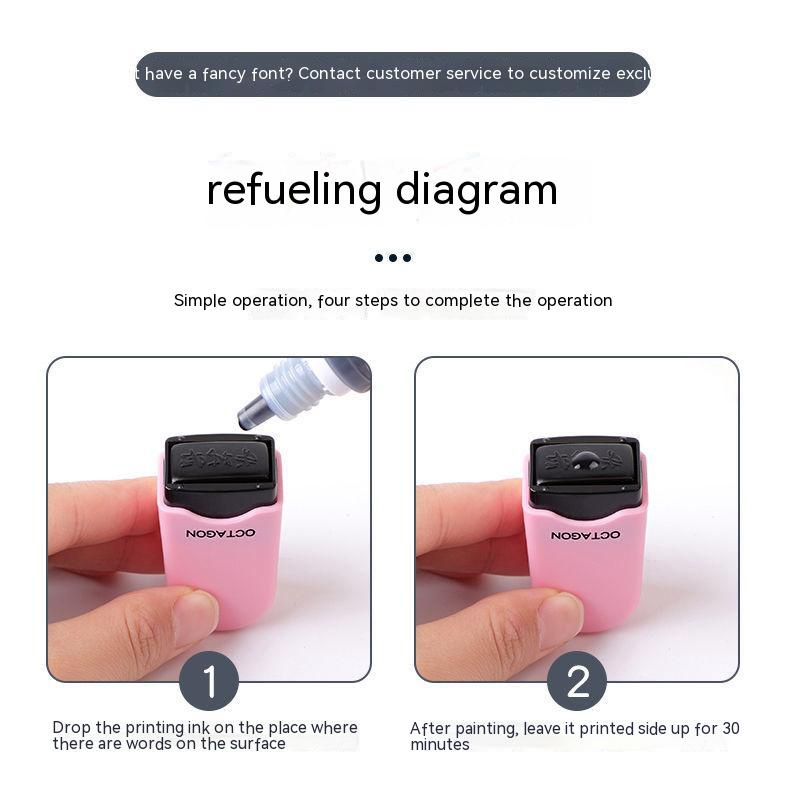 Con Dấu Đóng Tên In Chữ Ký Tự Cá Nhân