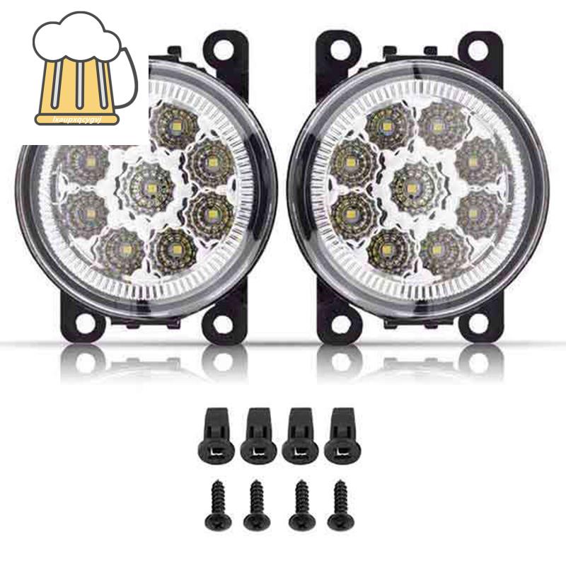 HONDA Set 2 Đèn Sương Mù Chuyên Dụng Cho Xe Hơi Ford Explorer Transit Focus Fusion CR-V for Nissan Suzuki Renault Peu 990E0-65J36-000 / 4F9Z-15200-AA / 33900-STK-A11
