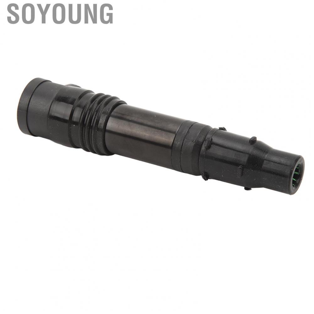 Soyoung Motorcycle Ignition Coil  Compact Structure Anti Aging 21171 0005 Reliable Black for Motorbike
