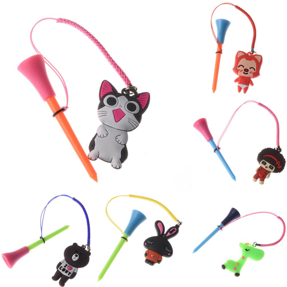 1 Phụ Kiện Treo Gậy Đánh Golf Bằng Cao Su Chống Thất Lạc Màu Sắc Ngẫu Nhiên DGA1