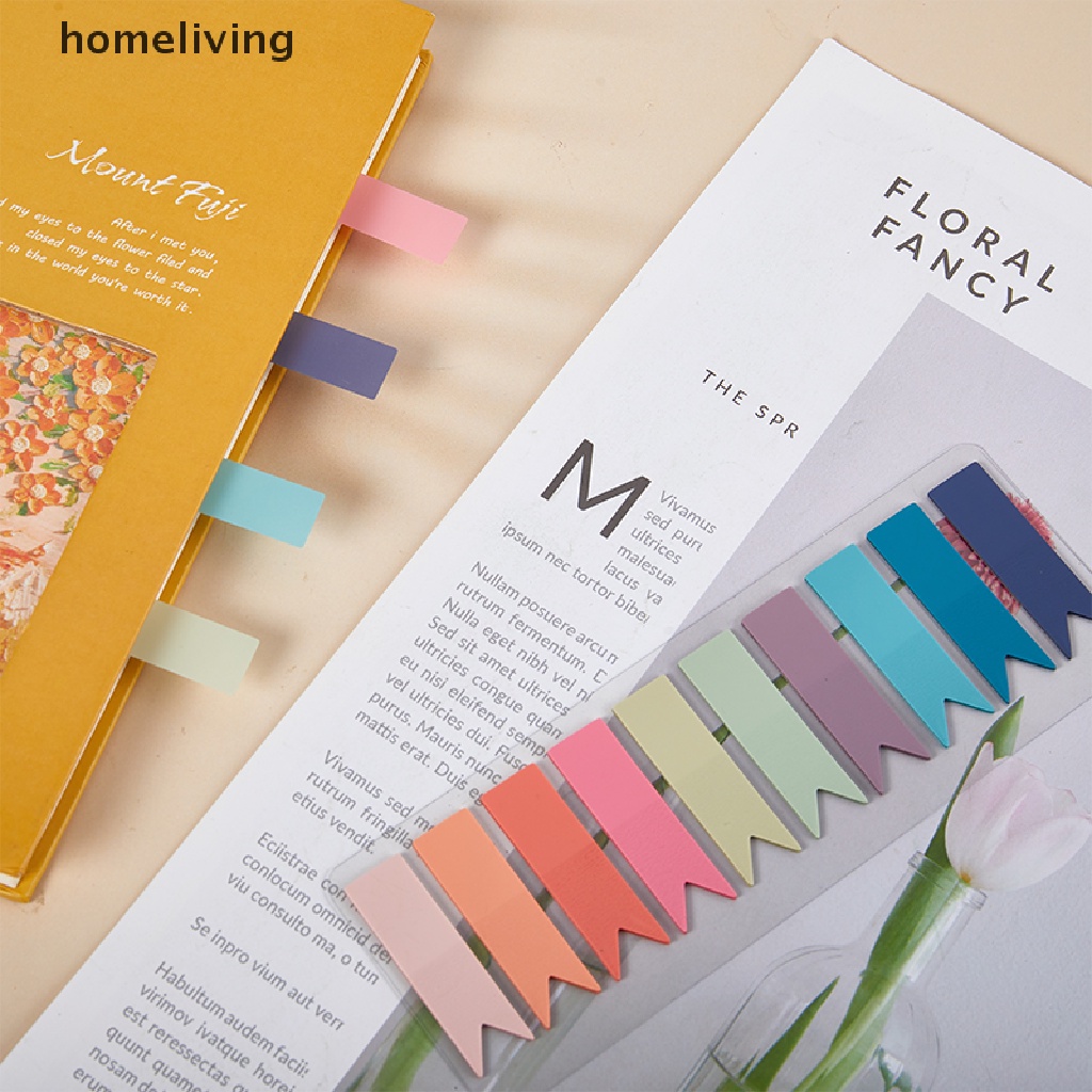 1 Bộ Giấy Ghi Chú Tự Dính Nhiều Màu Sắc Dùng Trong Trường Học / Văn Phòng