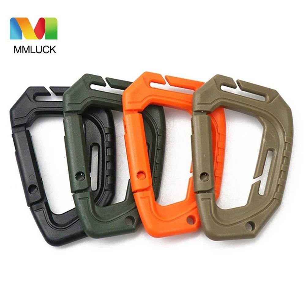 Móc khóa chữ D MMULCK bằng nhựa tháo gỡ nhanh tiện dụng cho ba lô leo núi