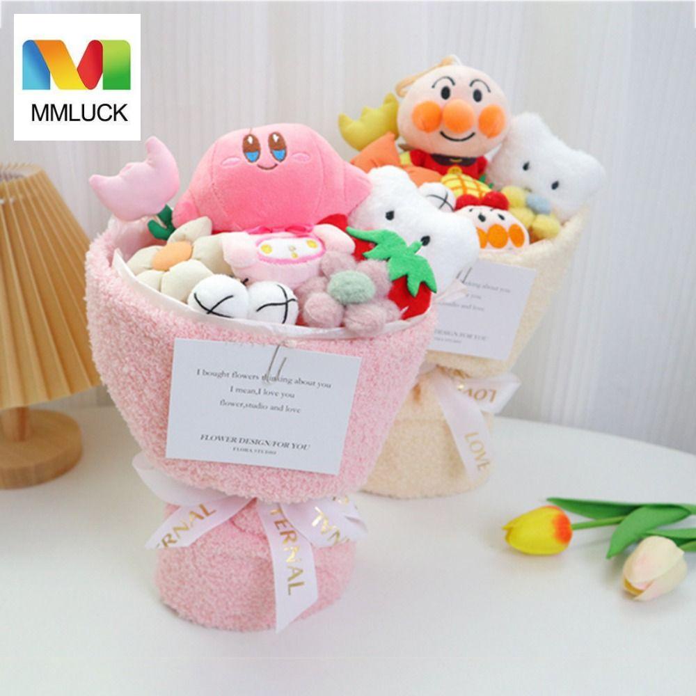 Búp Bê Nhồi Bông Anpanman Kirby Dễ Thương Dùng Làm Quà Tặng